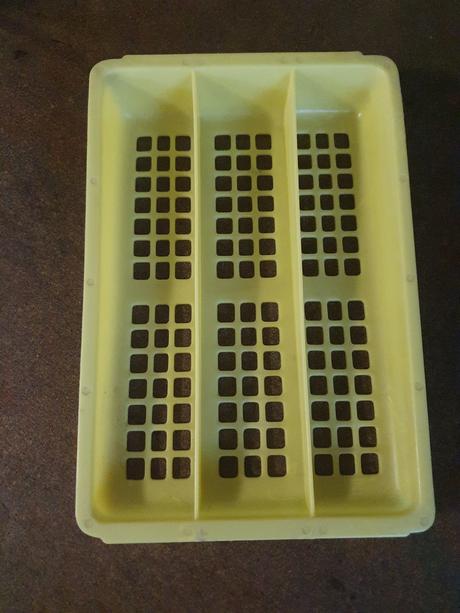 Retro držiak na príbor do malého šuflíka,