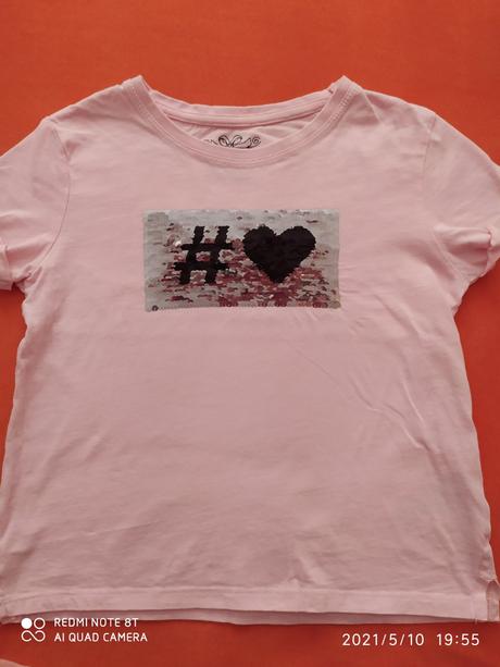 Premieňacie tričko love, pepperts,128