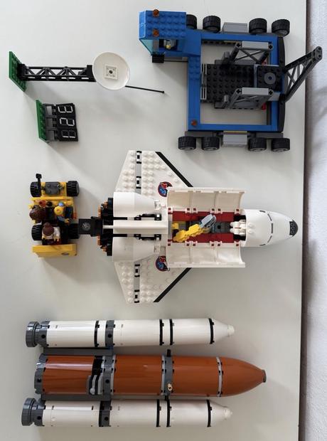 Lego city 60080 kozmodróm raketa nasa, 