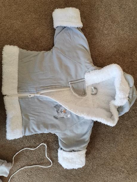 Zimný overal (bunda+gate, rukavice)richelieu 62-68, richelieu,68