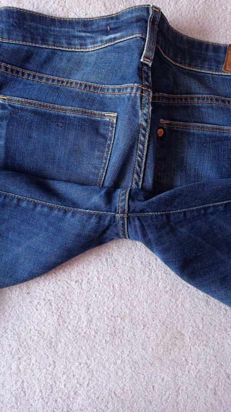 Rifle rovného strihu, hm, veľkosť 28, h&m,m