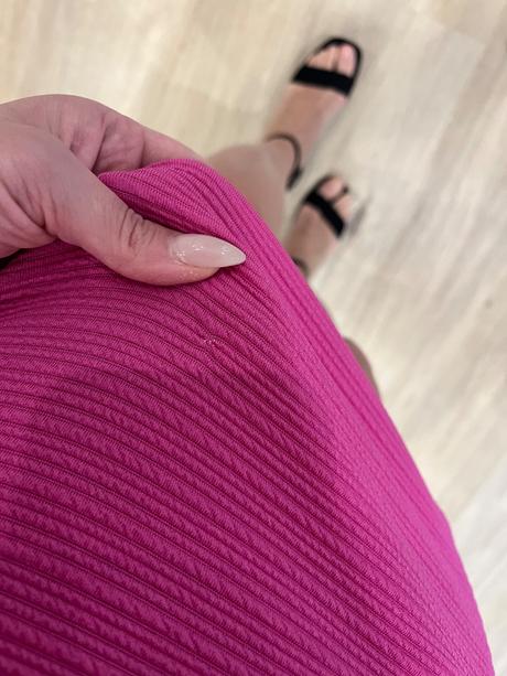 Ružové šat s prekrížením, amisu,s