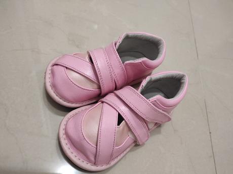 Kožené topánočky barefoot, jack & lily,23