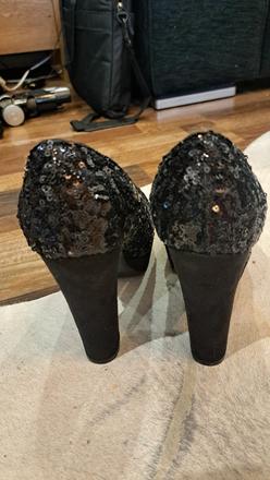 Čierne lodičky, deichmann,38