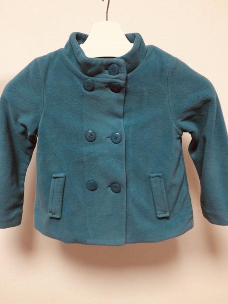 Kabát dievčenský fleecový next č.110, 4-5y, next,110