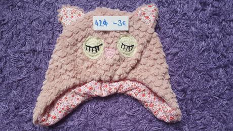 Dievčenská čiapka sova, f&f,<50