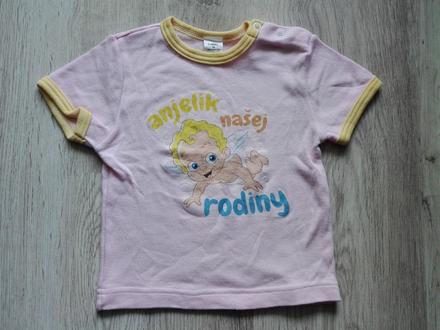 Tricko 1 krat oblecene, 74