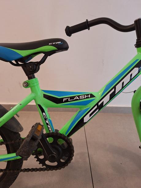 Detský bicykel ctm flash 16, ctm,16