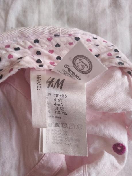 Šiltovka hellou kitty, h&m,110