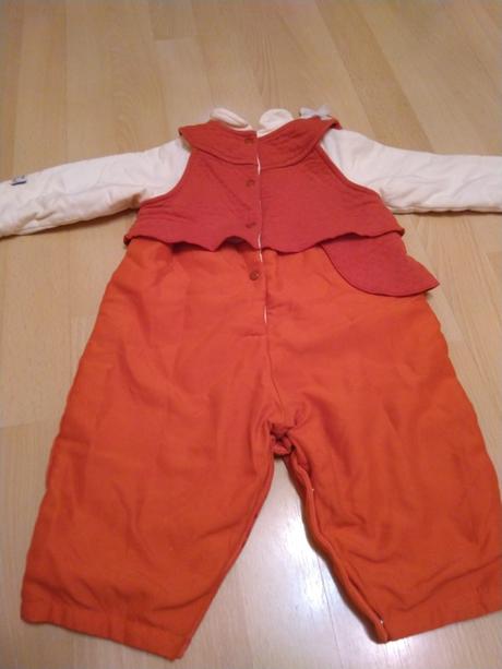 Dupačky s vílou a krasnymi detailami, 68