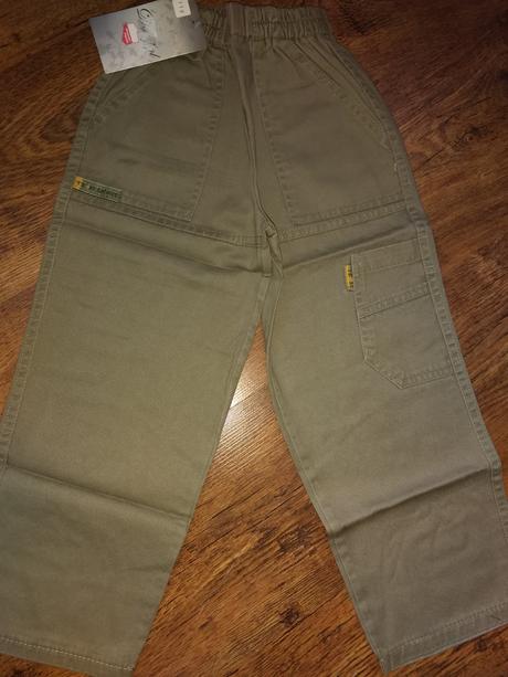 Tenké bavlnené nohavice, 110