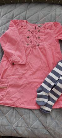 Next menčestrové šaty tunika, next,110