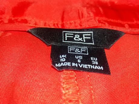 Cervene nohavice, f&f,38
