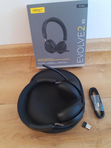 Slúchadlá jabra evolve2 65, 