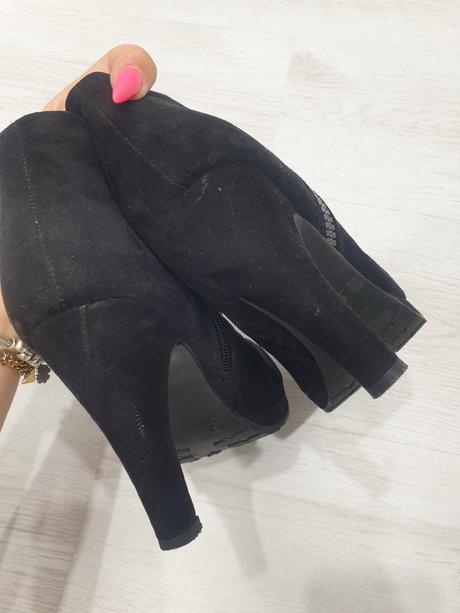 Čierne čižmy 37, 37