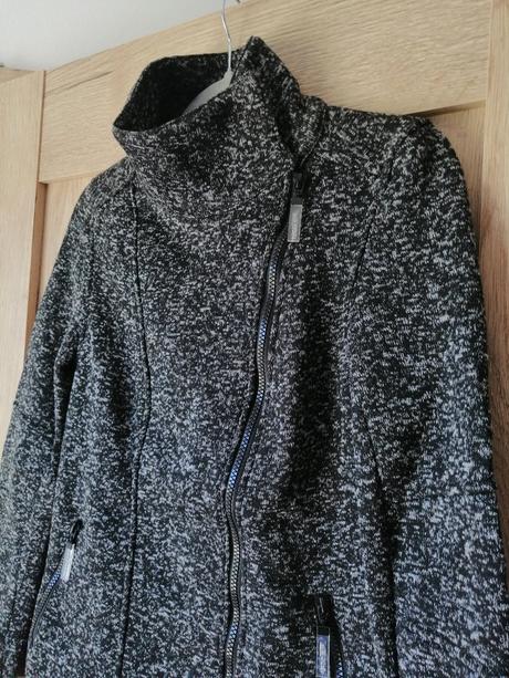 Dámska hrubá mikina na zips, new yorker,s