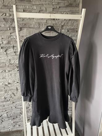 Karl lagerfeld mikinové šaty v.l, l