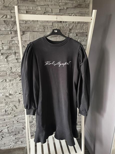 Karl lagerfeld mikinové šaty v.l, l