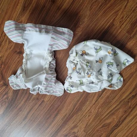 Vrchné nepremokavé plienky nohavičky popolini, popolini,7 kg - 18 kg