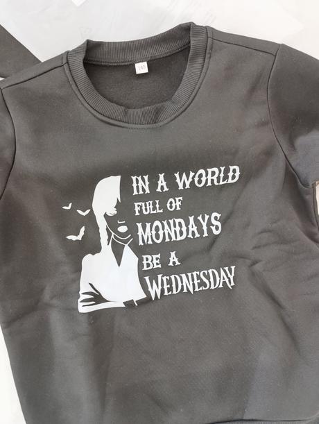 2ks mikina wednesday addams, 140