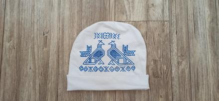 Čiapka s ľudovým motívom, xxl