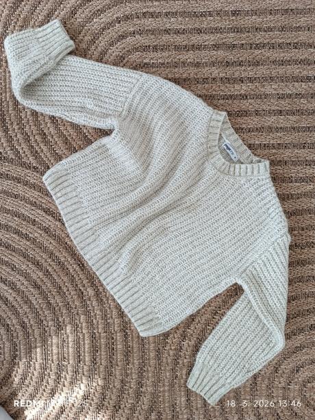 Pletená mikina, takko,m