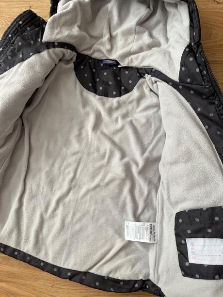 Zimna bunda 116 - super stav, lupilu,116