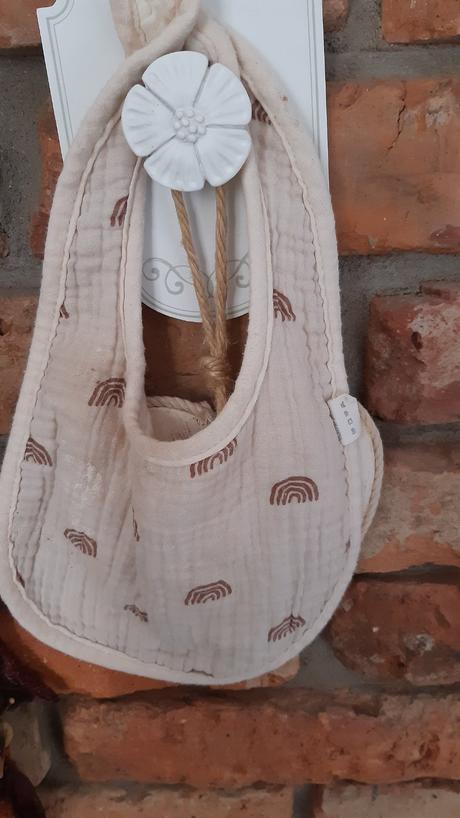 Silikónový a bavlnený  podbradník, 