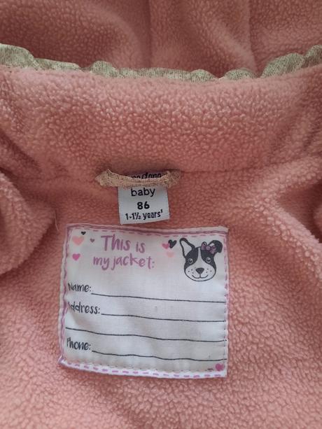 Melírovaná zimná bundička, dopodopo,86