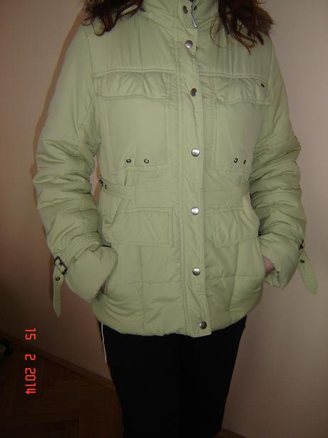 Zelenkavá teplučká bunda, reserved,m