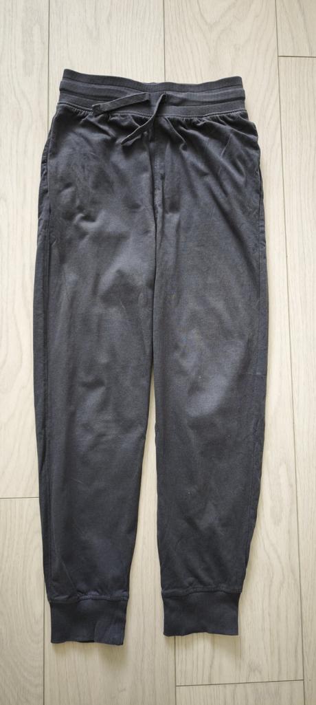 Bavlnené tepláky tenké, h&m,146