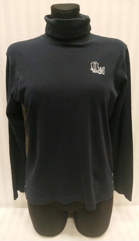 Dámsky tmavo modrý top - rolák, ovs, m/l, ovs,l