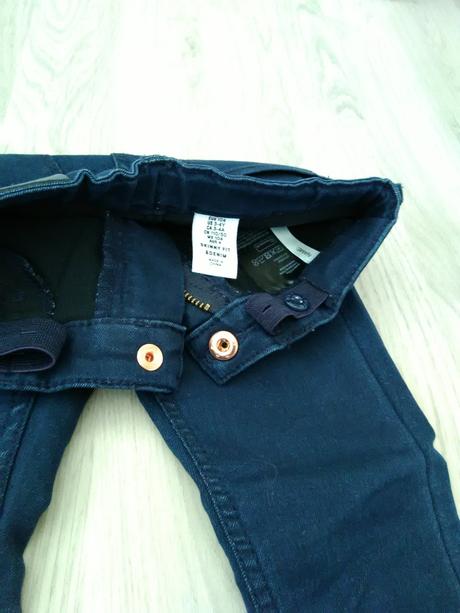 Dievčenské rifle 104 skinny fit, h&m,104