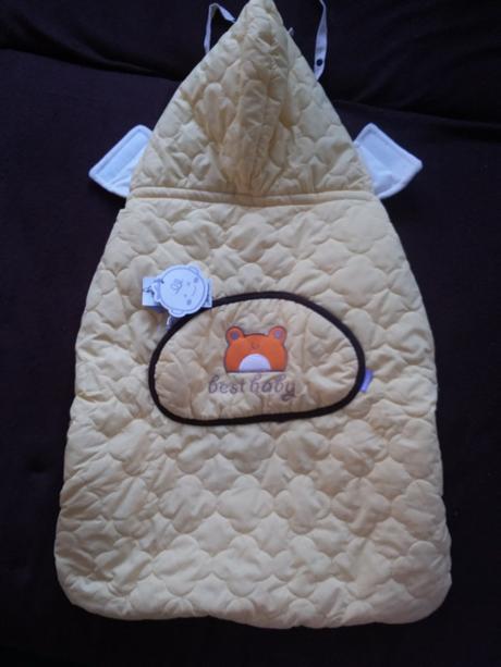 Zateplený vak fusak na babynosič, 