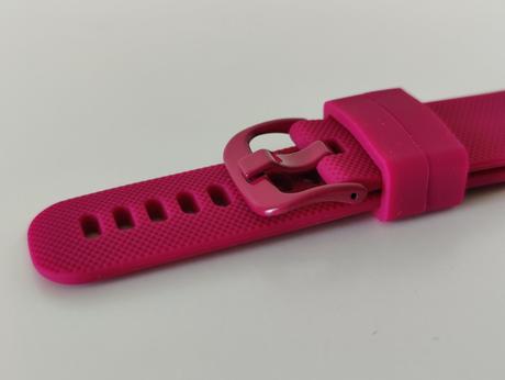 Cyklaménový silikónový remienok na hodinky 20 mm, 
