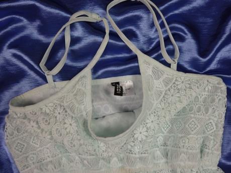 Letné čipkované šaty, h&m,s