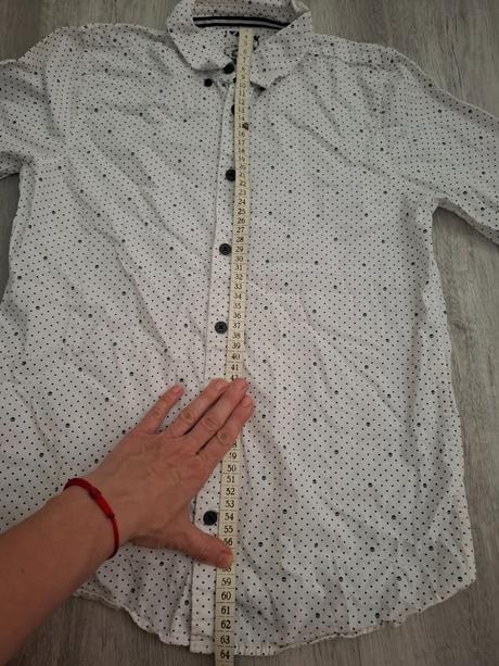 Spoločenská košeľa top stav (s malým vzorom), f&f,152