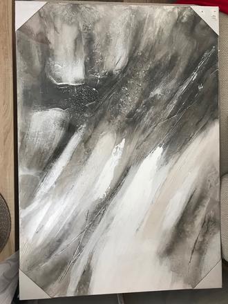 Rucne malovany obraz,