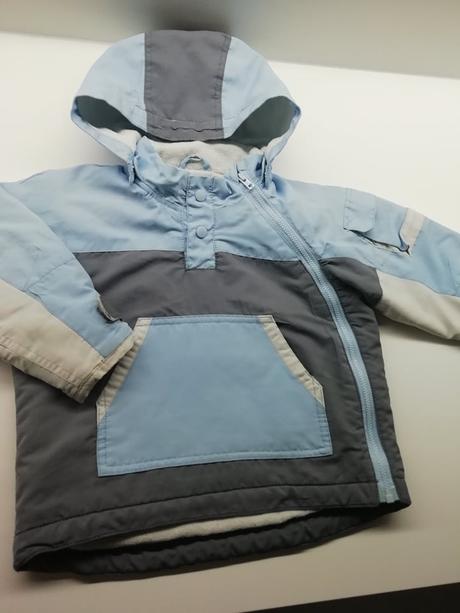 Nevšedný  prechodný kabát, h&m,86