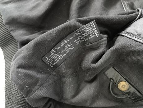 Redskins kožená bunda bombera, m