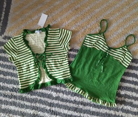 Tielko a bolerko flower milano, 34 / xs