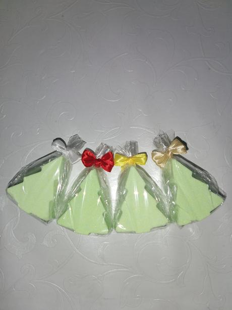 Šumivé bomby do kúpeľa - mixik zeleny stromcek,