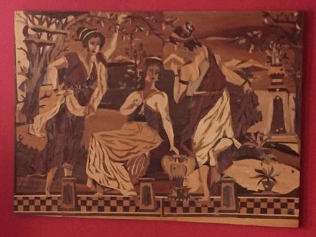 Drevená obrazy "poľovnicke motivy", 