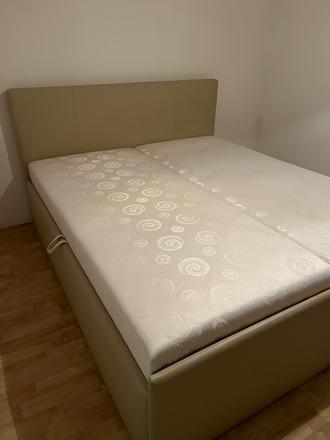 Posteľ 180x200 s matracom aj úložným priestorom, 