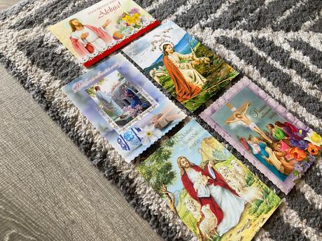 Pohľadnice svätec veľká noc,