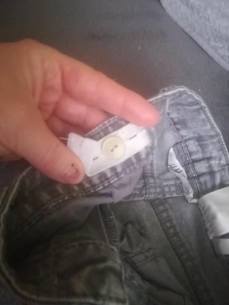 Kratasy - krátke nohavice, riflove, h&m,134