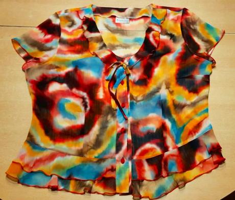 Predám dúhovú blúzku veľ.l-xl, l