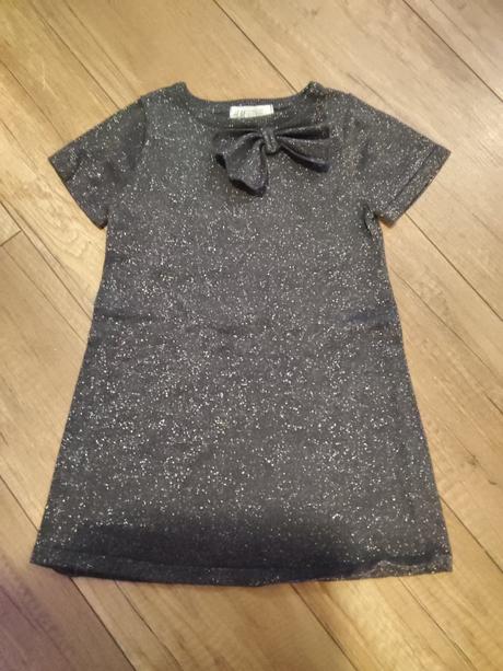 Trblietavé šaty, h&m,104