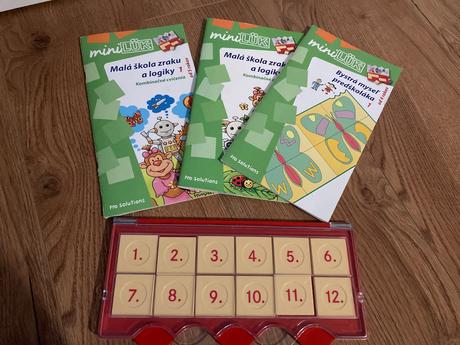 Minilük ramik a 3 zošity s úlohami, 