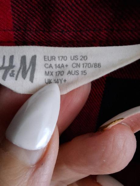 Flanelová košeľa 170, h&m,170